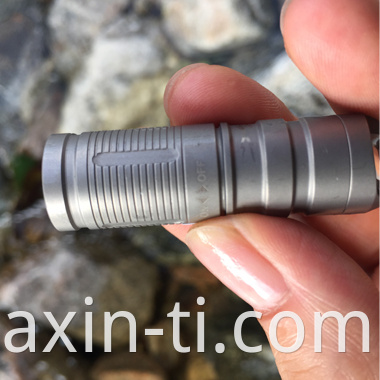 titanium flashlight